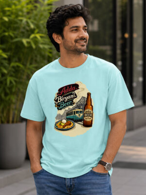 Adda. Biryani. Beer. Unisex Tee