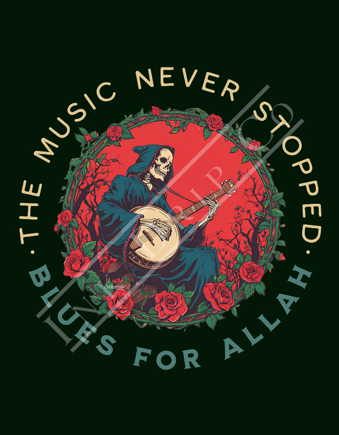 Blues For Allah ~ Grateful Dead ~ Unisex Tee - Image 4