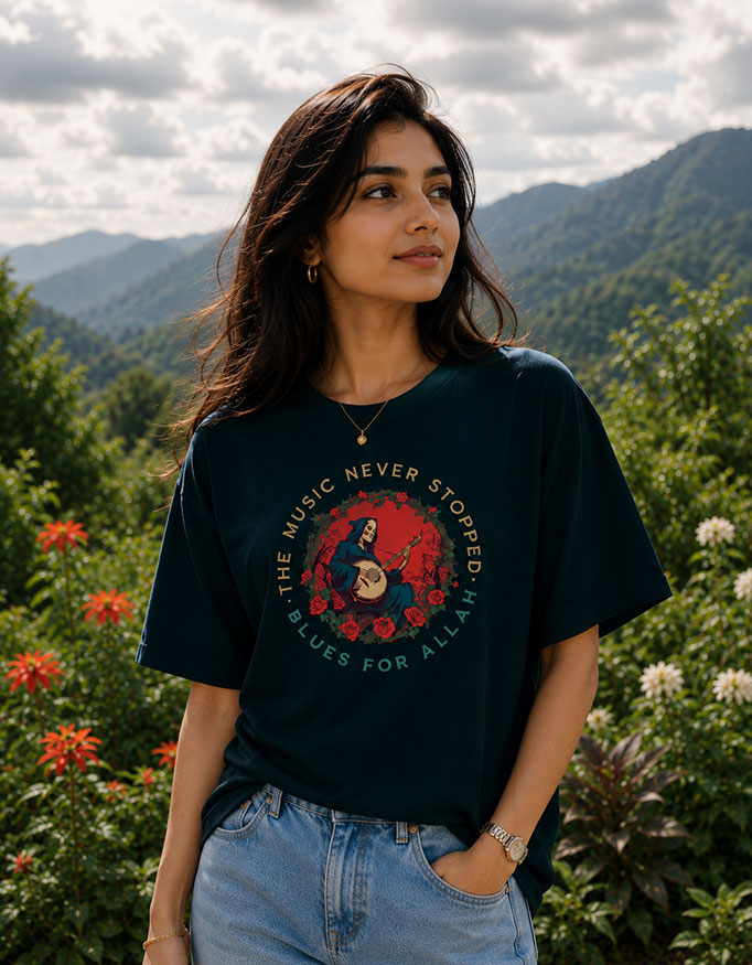 Blues For Allah ~ Grateful Dead ~ Unisex Tee - Image 2