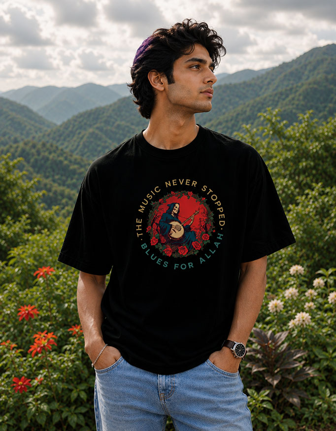 Blues For Allah ~ Grateful Dead ~ Unisex Tee - Image 3