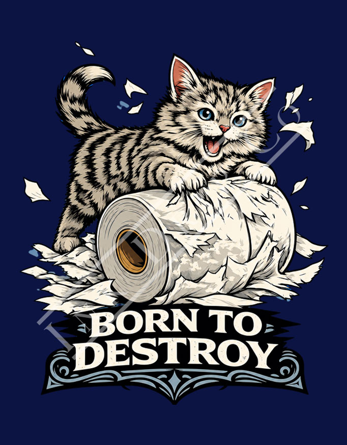 Born To Destroy ~ Unisex Tee - Image 5