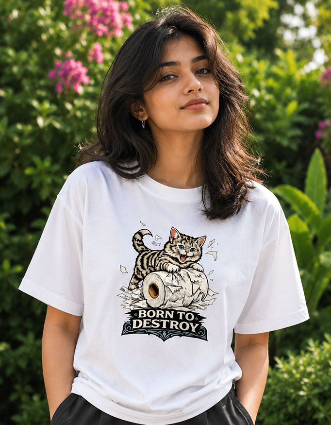 Born To Destroy ~ Unisex Tee - Image 2