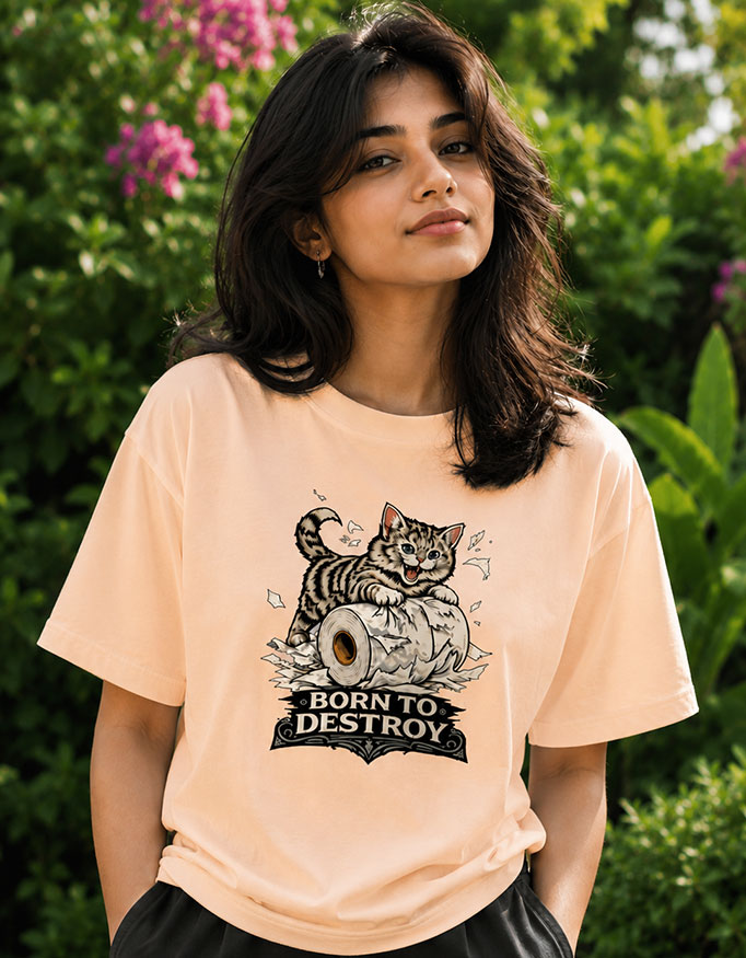 Born To Destroy ~ Unisex Tee - Image 4