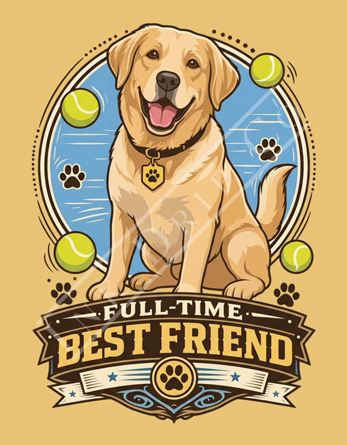 Full Time Best Friend ~ Unisex Tee - Image 5