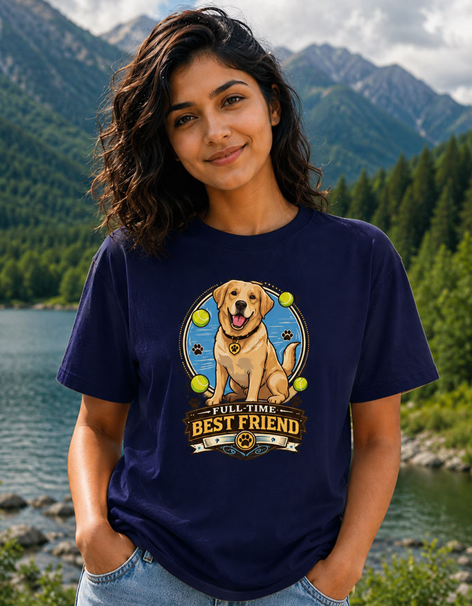 Full Time Best Friend ~ Unisex Tee - Image 3