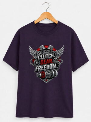 Clutch. Gear. Freedom. Unisex Tee