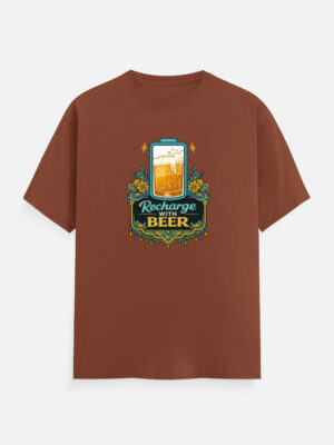 Recharge with Beer Unisex Tee