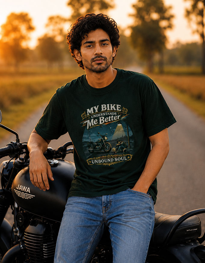 My Bike Understands Me Better Unisex Tee