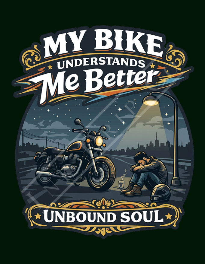 My Bike Understands Me Better Unisex Tee - Image 5