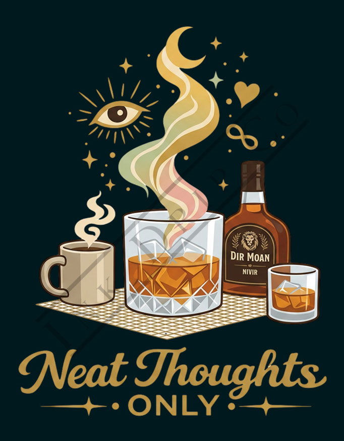 Neat Thoughts Only Unisex Tee - Image 4