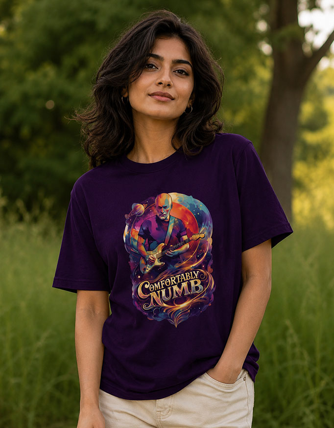 Comfortably Numb ~ David Gilmour ~ Unisex Tee - Image 2