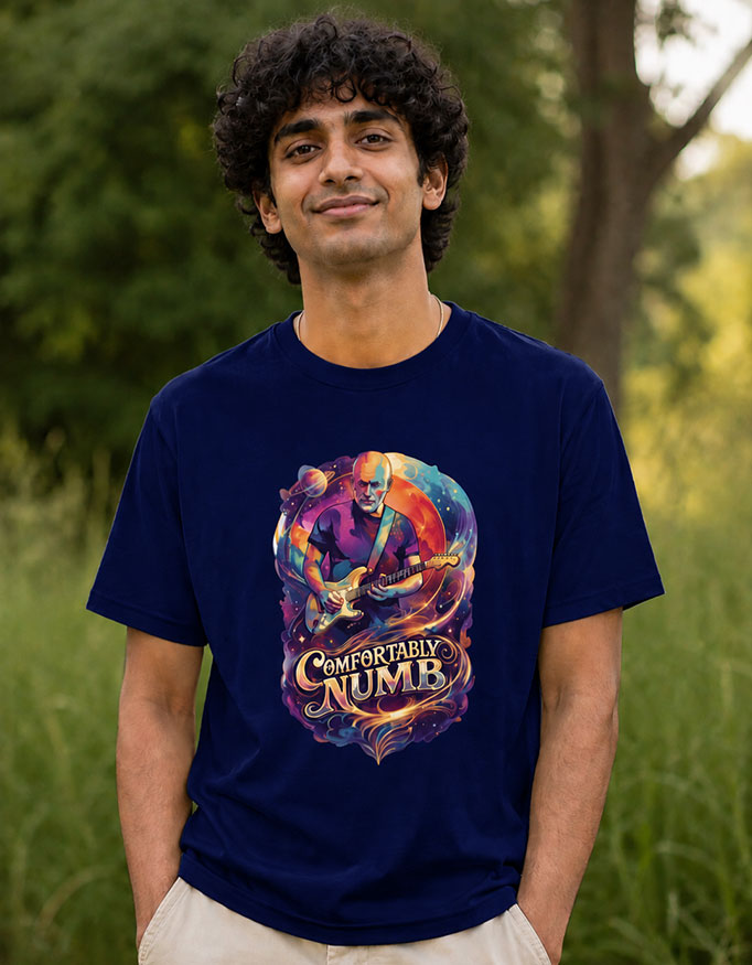 Comfortably Numb ~ David Gilmour ~ Unisex Tee - Image 3