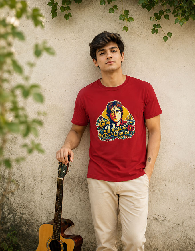 Give Peace A Chance ~ John Lennon ~ Unisex Tee