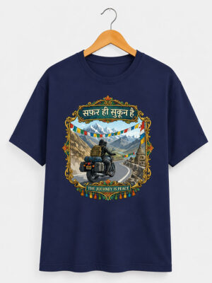 सफ़र ही सुकून है Unisex Tee