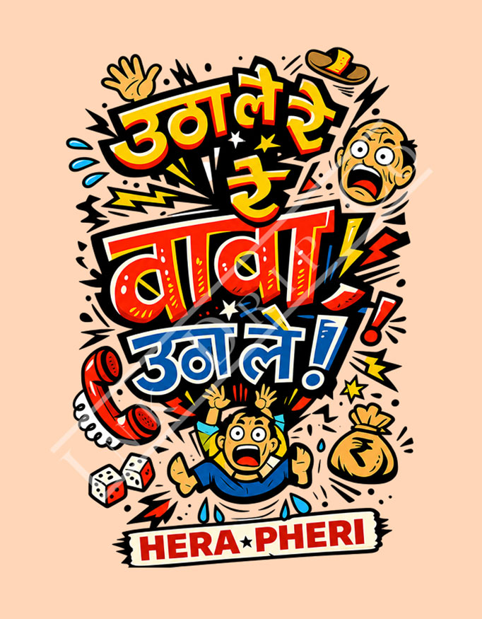 उठा ले रे बाबा, उठा ले! ~ Unisex Tee - Image 5