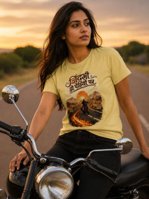 ज़िंदगी दो पहियों पर Unisex Tee